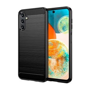 CAPA SILICONE GEL CARBON SAMSUNG GALAXY A34 5G PRETO