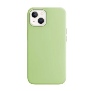 CAPA SILICONE APPLE IPHONE 15 VERDE