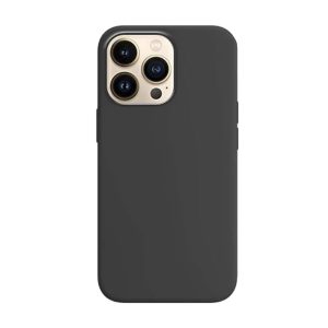 CAPA SILICONE APPLE IPHONE 15 PRO MAX PRETO