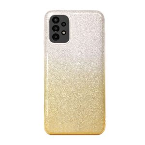 CAPA SILICONE GEL BRILHANTE SAMSUNG GALAXY A13 5G/A04S DOURADO