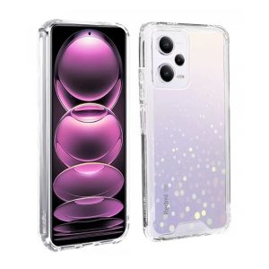 CAPA SILICONE DURA ANTI-CHOQUE XIAOMI REDMI NOTE 12 PRO 5G TRANSPARENTE COM PROT