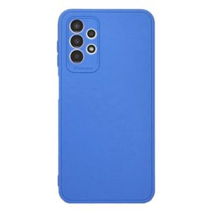 CAPA SILICONE SAMSUNG GALAXY A23 AZUL COM PROTETOR DE CÂMERA 3D