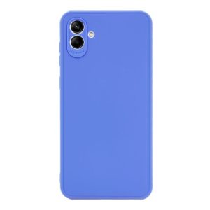 CAPA SILICONE GEL SAMSUNG GALAXY A05 AZUL COM PROTETOR DE CÂMERA 3D