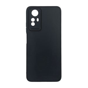 CAPA SILICONE GEL XIAOMI REDMI NOTE 12S PRETO COM PROTETOR DE CAMERA 3D
