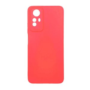 CAPA SILICONE GEL XIAOMI REDMI NOTE 12S VERMELHO COM PROTETOR DE CAMERA 3D