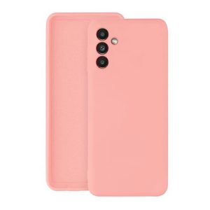 CAPA SILICONE GEL SAMSUNG GALAXY A34 5G ROSA COM PROTETOR DE CAMERA