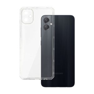 CAPA SILICONE ANTI-CHOQUE SAMSUNG GALAXY A05 TRANSPARENTE ARMOR COM PROTETOR DE