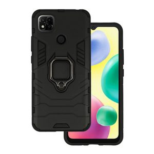 CAPA SILICONE ANTI-CHOQUE ARMOR CARBON XIAOMI REDMI 10A/9C PRETO RING ARMOR