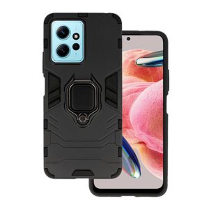 CAPA SILICONE ANTI-CHOQUE ARMOR CARBON XIAOMI REDMI NOTE 12 4G PRETO RING ARMOR