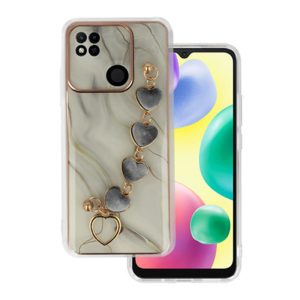 CAPA SILICONE GEL XIAOMI REDMI 10A BRANCO COM PROTETOR DE CÂMERA E CORRENTE DESI