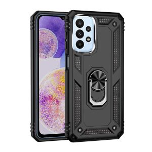 CAPA SILICONE ANTI-CHOQUE ARMOR CARBON SAMSUNG GALAXY A23 PRETO