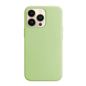 CAPA SILICONE APPLE IPHONE 15 PRO MAX VERDE