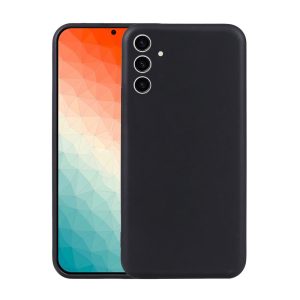 CAPA SILICONE SAMSUNG GALAXY S24 PLUS PRETO COM PROTETOR DE CÂMERA