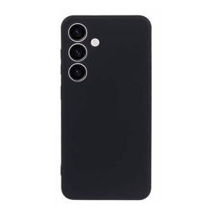 CAPA SILICONE SAMSUNG GALAXY S23 FE PRETO COM PROTETOR DE CÂMERA