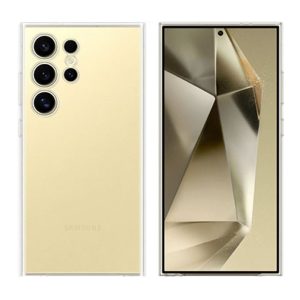 CAPA SILICONE GEL SAMSUNG GALAXY S24 ULTRA TRANSPARENTE COM PROTETOR DE CÂMERA