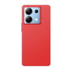 CAPA SILICONE GEL XIAOMI REDMI NOTE 13 4G VERMELHO