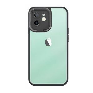CAPA SILICONE GEL BUMPER APPLE IPHONE 11 PRETO COM PROTETOR DE CÂMERA ELEKTRO
