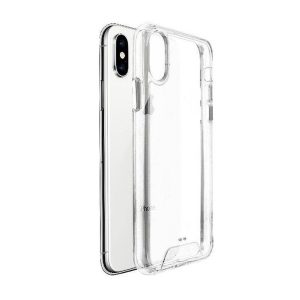 CAPA SILICONE DURA APPLE IPHONE X/XS TRANSPARENTE PREMIUM