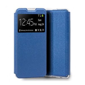 CAPA FLIP COVER COM JANELA CANDY REALME C55 AZUL