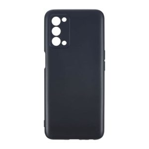 CAPA SILICONE GEL OPPO A54 5G PRETO COM PROTETOR DE CÂMERA