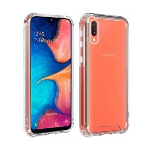 CAPA SILICONE DURA ANTI-CHOQUE SAMSUNG GALAXY A50/A50S/A30S TRANSPARENTE