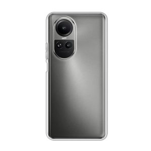 CAPA SILICONE GEL OPPO RENO10 PRO 5G TRANSPARENTE COM PROTETOR DE CÂMERA