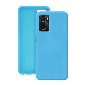 CAPA SILICONE OPPO A76/REALME 9I AZUL