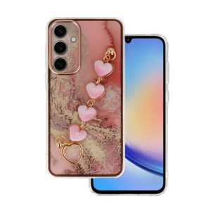 CAPA SILICONE TPU SAMSUNG GALAXY A34 5G ROSA COM PROTETOR DE CAMERA E CORRENTE D