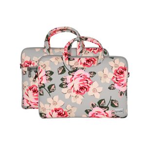 BOLSA DE PORTÁTIL WONDER 15"-16" CINZA FLORES