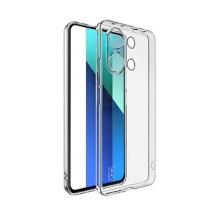 CAPA SILICONE GEL XIAOMI REDMI NOTE 13 PRO 4G/POCO M6 PRO 4G TRANSPARENTE COM PR