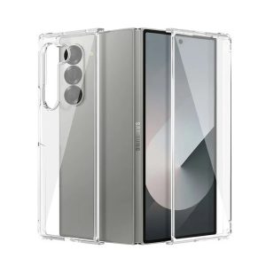 CAPA SILICONE DURA ANTI-CHOQUE SAMSUNG GALAXY Z FOLD6 TRANSPARENTE