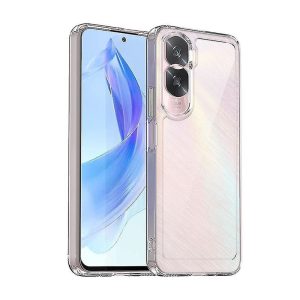 CAPA SILICONE DURA ANTI-CHOQUE HUAWEI HONOR X50I 5G/HONOR 90 LITE 5G TRANSPARENT