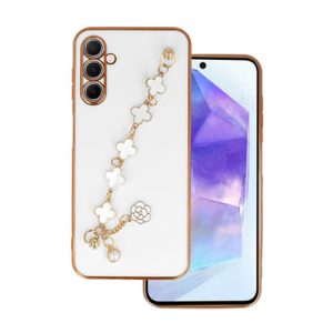 CAPA SILICONE GEL SAMSUNG GALAXY A14 4G/5G BRANCO COM PROTETOR DE CÂMERA E CORRE