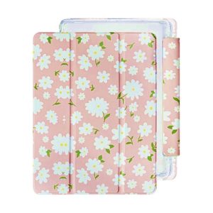 CAPA TABLET FLIP COVER COM DESENHO APPLE IPAD 10.2"/10.5" 2019/2020/2021 ROSA FL