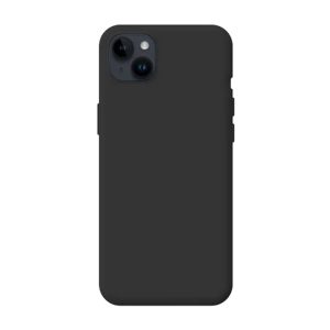 CAPA SILICONE APPLE IPHONE 15 PLUS PRETO