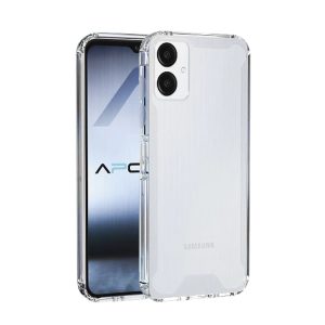 CAPA SILICONE DURA ANTI-CHOQUE SAMSUNG GALAXY A06 TRANSPARENTE