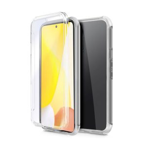 CAPA SILICONE DURA 360º XIAOMI REDMI NOTE 13 PRO PLUS 5G TRANSPARENTE