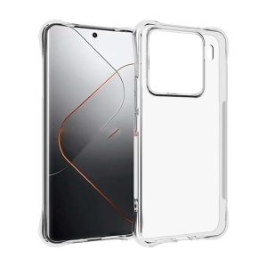 CAPA SILICONE DURA ANTI-CHOQUE XIAOMI 15 TRANSPARENTE