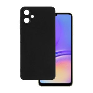 CAPA SILICONE SAMSUNG GALAXY A06 PRETO COM PROTETOR DE CÂMERA
