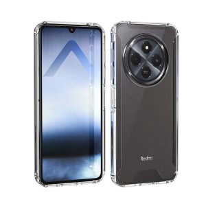 CAPA SILICONE DURA ANTI-CHOQUE XIAOMI REDMI 14C TRANSPARENTE