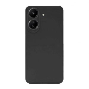 CAPA SILICONE GEL XIAOMI REDMI 13C 5G/POCO M6 PRETO COM PROTETOR DE CÂMERA 3D