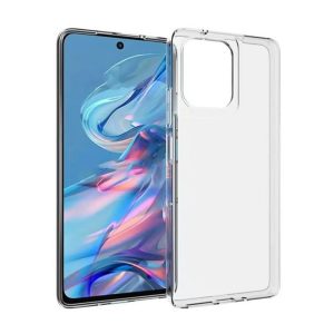 CAPA SILICONE GEL MOTOROLA MOTO G75 TRANSPARENTE