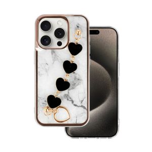 CAPA SILICONE TPU APPLE IPHONE 16 BRANCO COM CORRENTE DESIGN 6