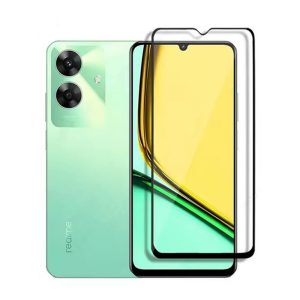 PELICULA DE VIDRO 5D COMPLETA REALME C61 6.74" PRETO