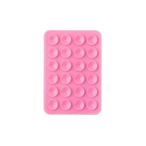 SUPORTE OEM UNIVERSAL ROSA PARA TELEMÓVEL COM VENTOSAS