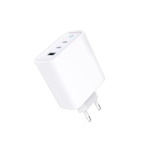 ADAPTADOR USB NEW SCIENCE SLD-T61 BRANCO 65W/6.0A/USB E 2 USB-C