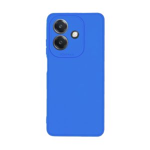 CAPA SILICONE GEL OPPO A40 AZUL COM PROTETOR DE CÂMERA 3D