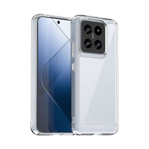 CAPA SILICONE DURA ANTI-CHOQUE XIAOMI 14T TRANSPARENTE