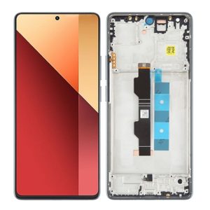 TOUCH+DISPLAY COM FRAME XIAOMI REDMI NOTE 13 4G 6.67" PRETO INCELL