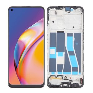 TOUCH+DISPLAY COM FRAME OPPO A94 5G/RENO5 Z 6.43" PRETO OLED